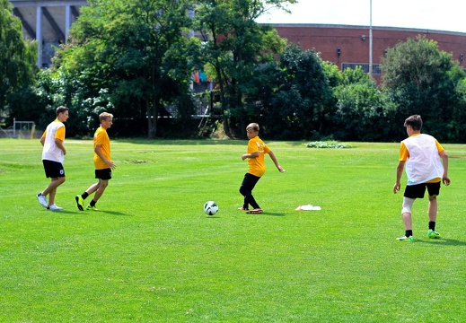 MSM football training, July 2014