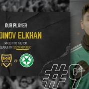 Our player Budinov Elkhan made it to the top league of Czech Republic
