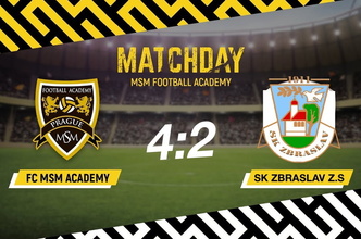 MSM FOOTBALL ACADEMY — SK Zbraslav, z.s. — 4:2