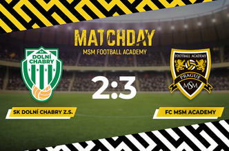 SK Dolni Chabry — MSM Football Academy — 2:3|08.03.2026