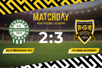 SK Střešovice 1911 — FC MSM Academy — 2:3|21.03.2026