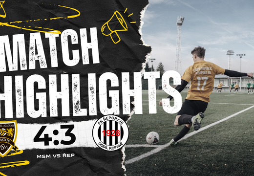 FC MSM Academy 4-3  FK Řeporyje  |  Highlights | 29.03.2026