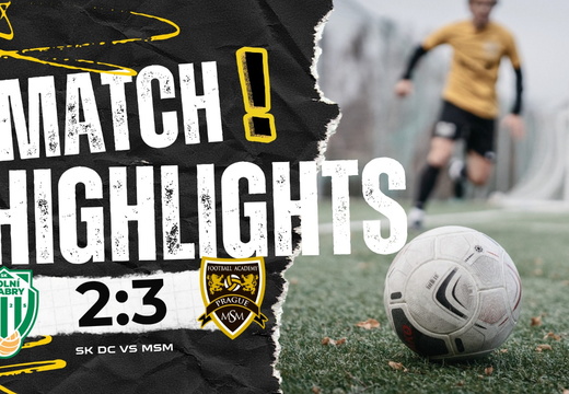 SK Dolní Chabry 2-3 FC MSM Academy | Highlights | 08.03.2026